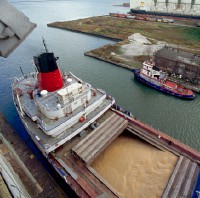 морські порти перевалювання зерно